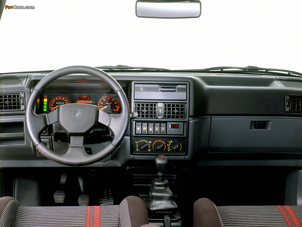 Renault 19 16V 3-door 1988–92 wallpapers (1024 x 768)
