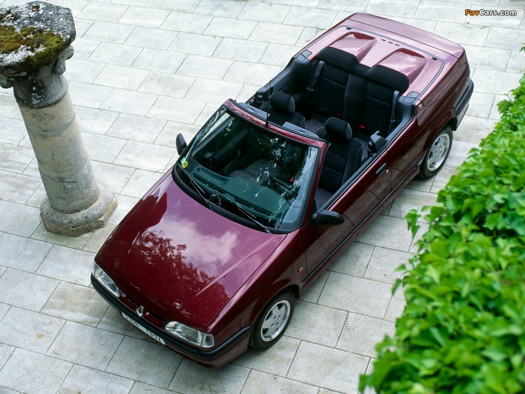 Renault 19 Cabrio 1992–96 photos (1024 x 768)