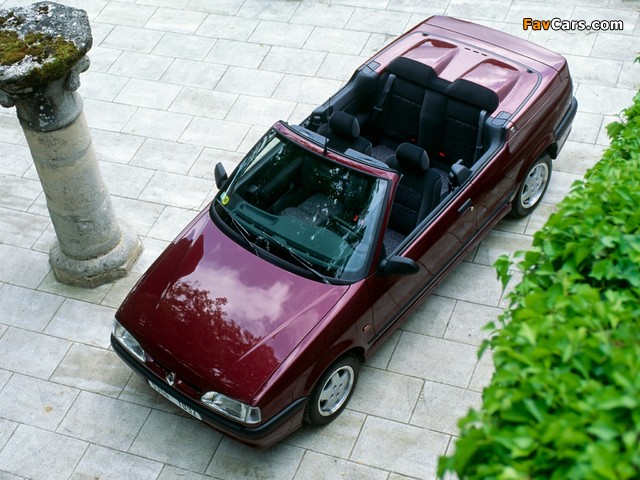 Renault 19 Cabrio 1992–96 photos (640 x 480)