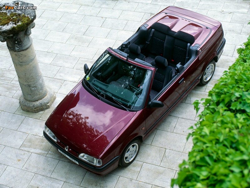 Renault 19 Cabrio 1992–96 photos (800 x 600)