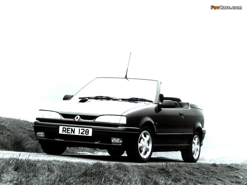 Renault 19 Cabrio UK-spec 1992–96 pictures (800 x 600)