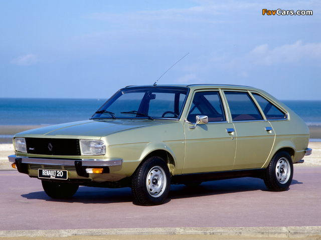 Pictures of Renault 20 Turbodiesel 1979–84 (640 x 480)