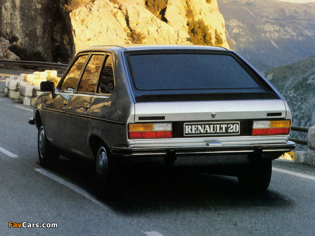 Renault 20 TX 1982–84 pictures (640 x 480)
