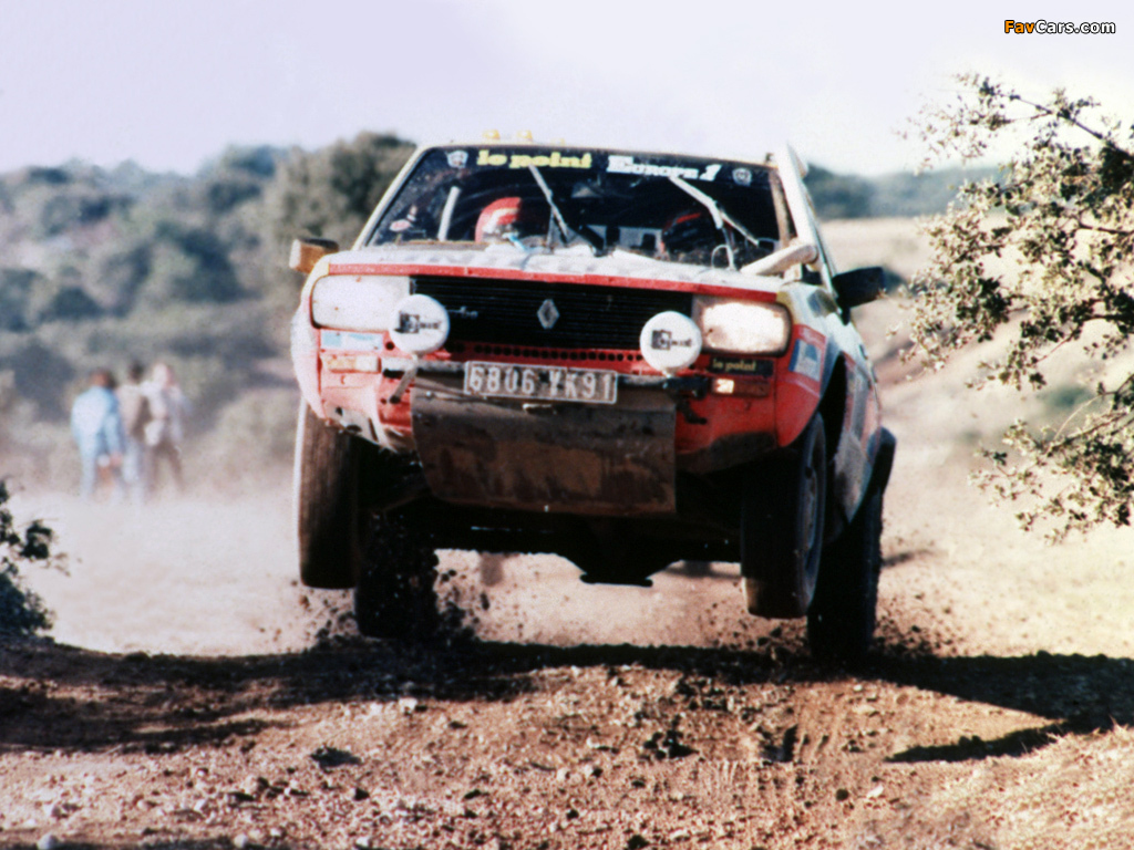 Renault 20 Turbo 4x4 Paris-Dakar 1982 wallpapers (1024 x 768)
