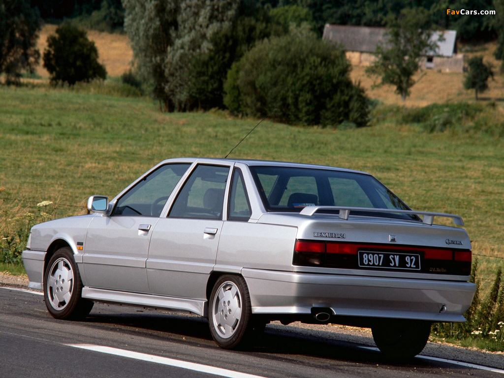 Renault 21 Turbo Quadra 1989–93 images (1024 x 768)