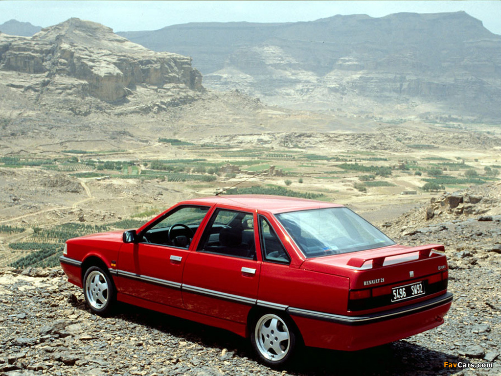 Renault 21 TXI Quadra 1990–93 images (1024 x 768)