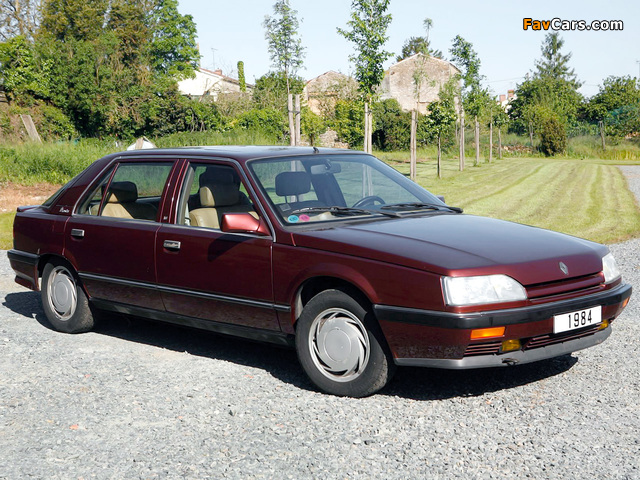 Renault 25 Limousine by Heuliez 1985–86 wallpapers (640 x 480)
