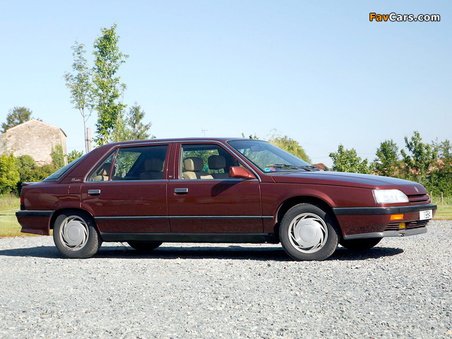 Renault 25 Limousine by Heuliez 1985–86 wallpapers (640 x 480)