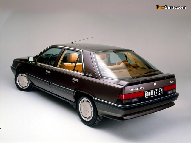 Renault 25 Baccara 1988–92 photos (640 x 480)