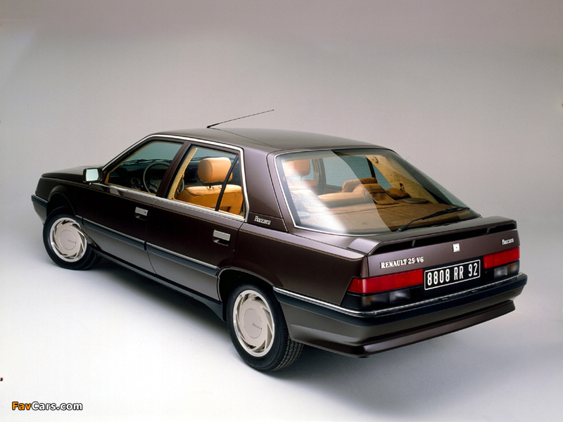 Renault 25 Baccara 1988–92 photos (800 x 600)