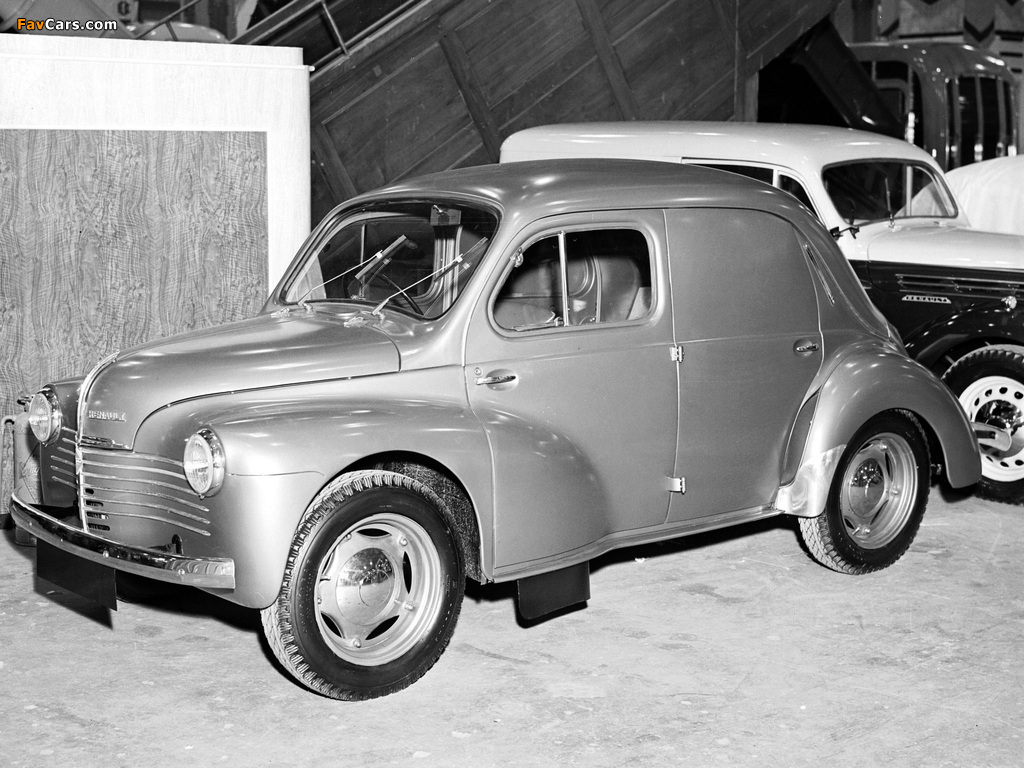 Renault 4 CV Commerciale 1947–52 pictures (1024 x 768)