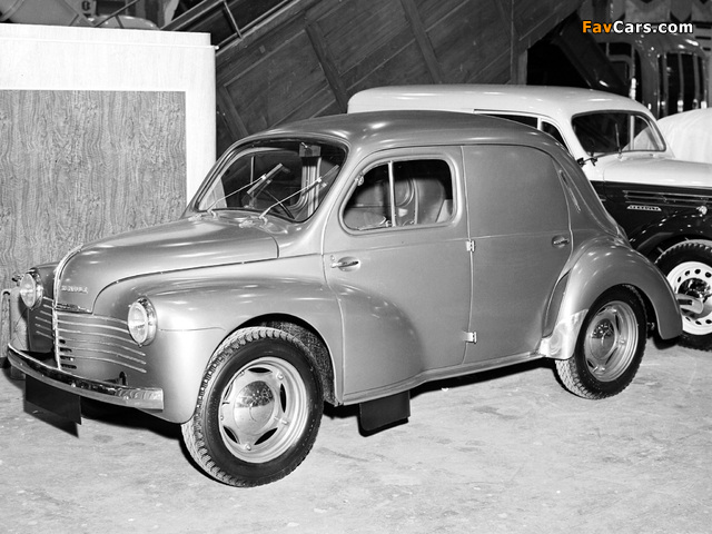 Renault 4 CV Commerciale 1947–52 pictures (640 x 480)