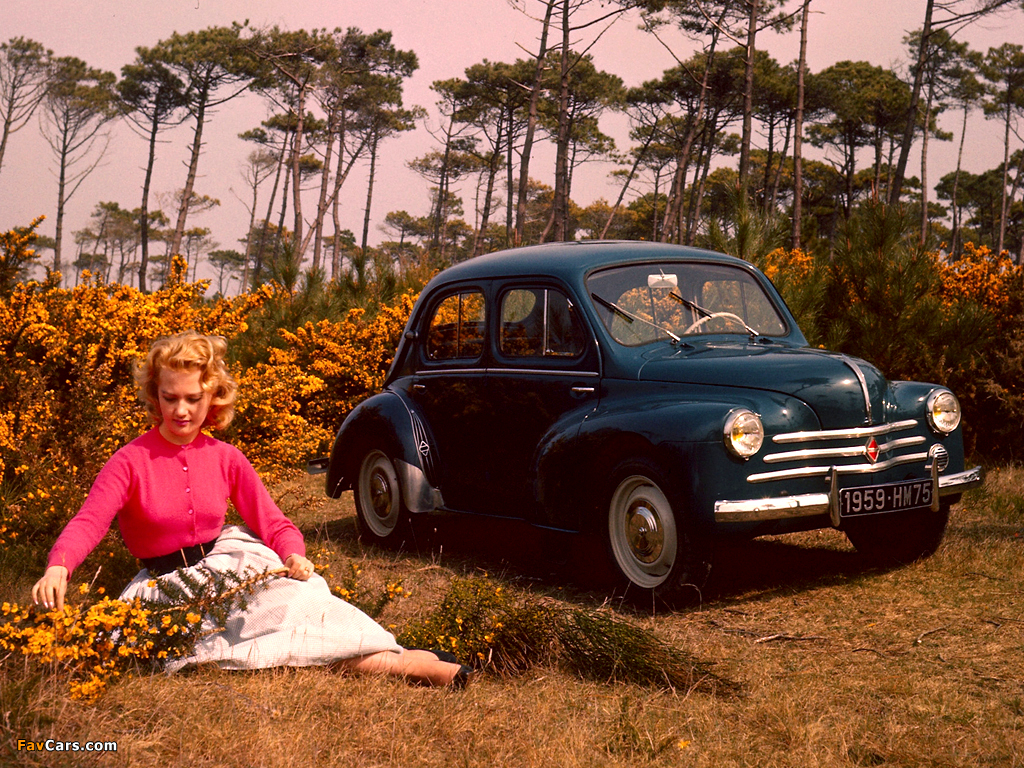 Renault 4 CV 1954–61 wallpapers (1024 x 768)
