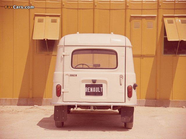 Photos of Renault 4 Fourgonnette 1961–67 (640 x 480)