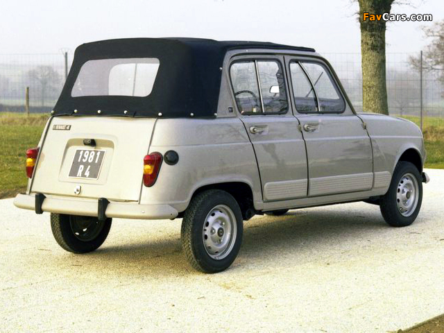 Pictures of Renault 4 Découvrable by Heuliez 1981 (640 x 480)