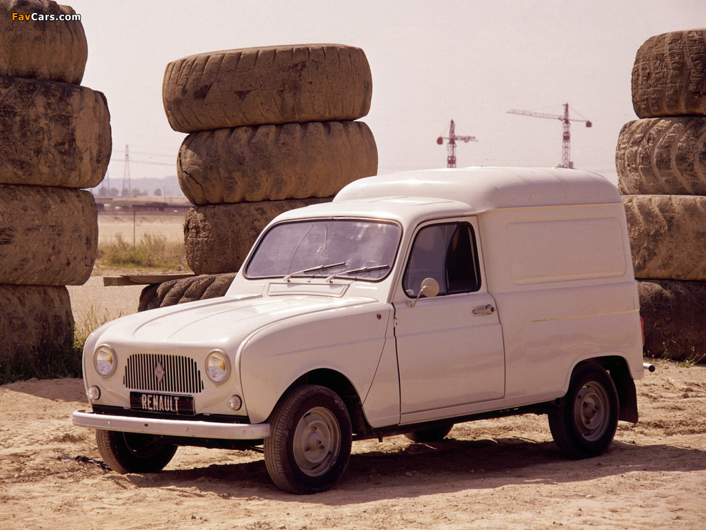 Renault 4 Fourgonnette 1961–67 wallpapers (1024 x 768)
