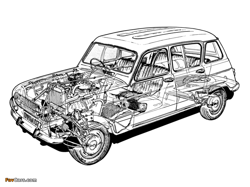 Renault 4 1967–74 wallpapers (800 x 600)