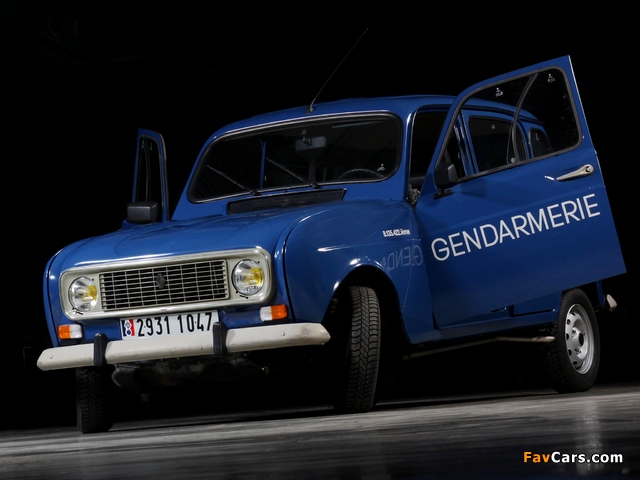 Renault 4 Gendarmerie 1974–92 wallpapers (640 x 480)