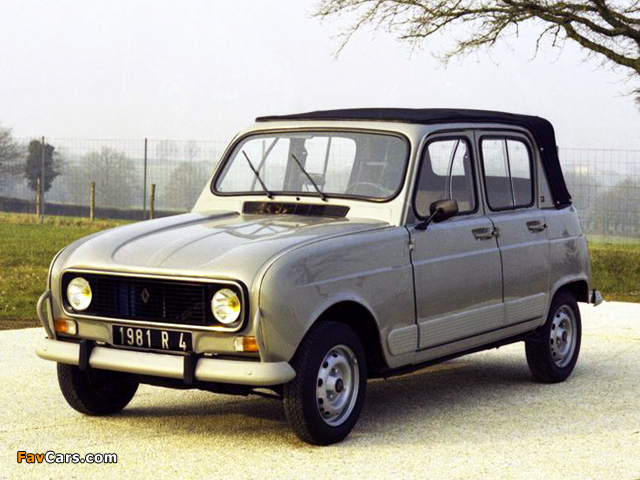 Renault 4 Découvrable by Heuliez 1981 wallpapers (640 x 480)