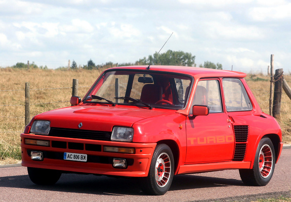 Photos of Renault 5 Turbo 1980–82