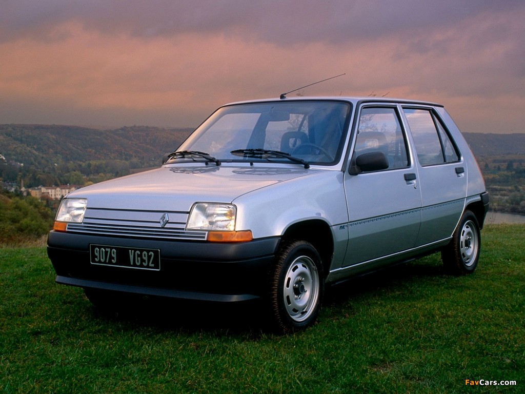 Photos of Renault 5 5-door 1985–96 (1024 x 768)