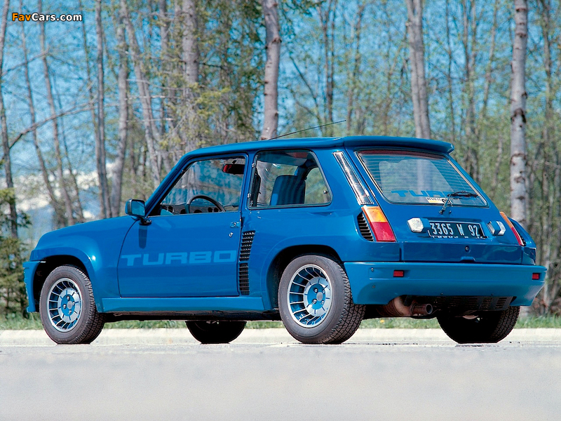 Pictures of Renault 5 Turbo 1980–82 (800 x 600)