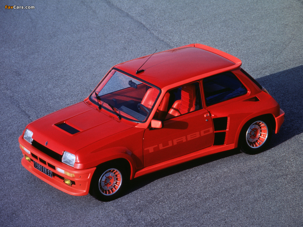 Pictures of Renault 5 Turbo 1980–82 (1024 x 768)