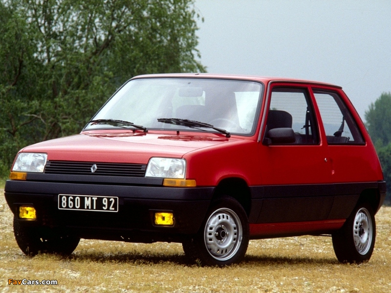 Pictures of Renault 5 3-door 1985–96 (800 x 600)