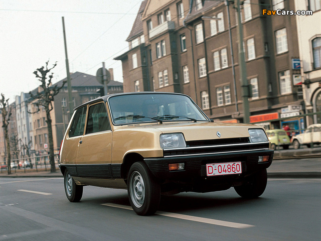 Renault 5 1972–85 photos (640 x 480)