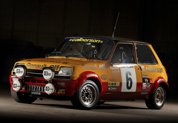 Renault 5 Alpine Rally Car 1977 wallpapers