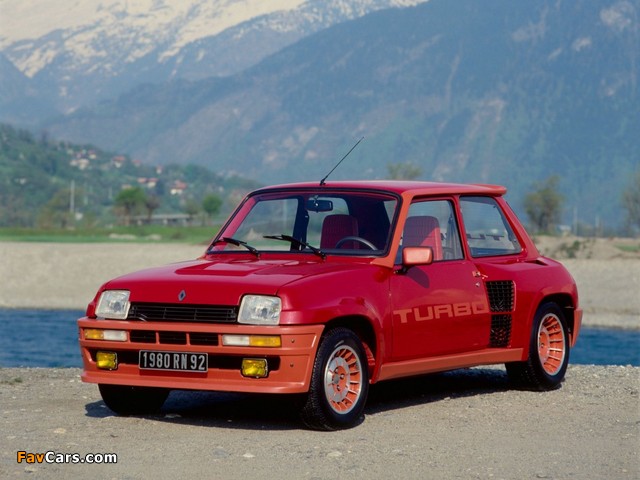 Renault 5 Turbo 1980–82 images (640 x 480)