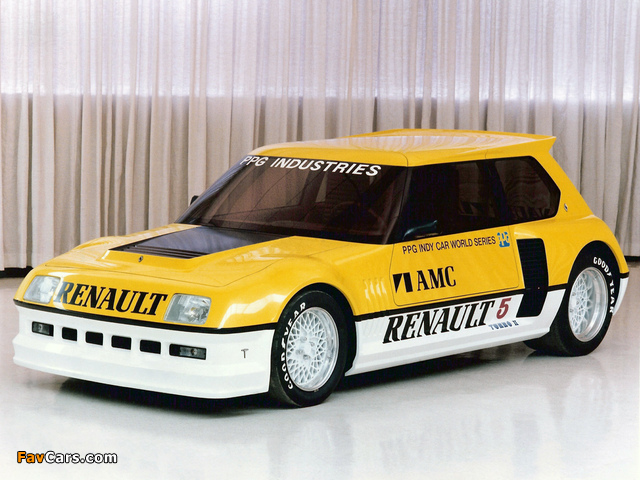 Renault 5 Turbo II PPG Indy Pace Car 1982 images (640 x 480)