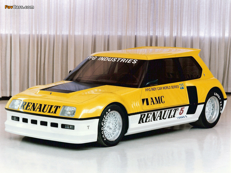 Renault 5 Turbo II PPG Indy Pace Car 1982 images (800 x 600)