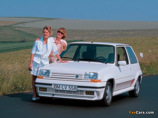 Renault 5 GT Turbo 1985–91 photos (640 x 480)