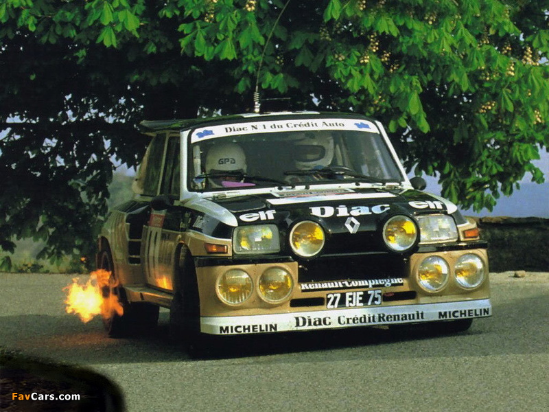 Renault Maxi 5 Turbo 1985 photos (800 x 600)