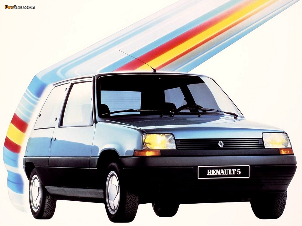 Renault 5 3-door 1985–96 photos (1024 x 768)