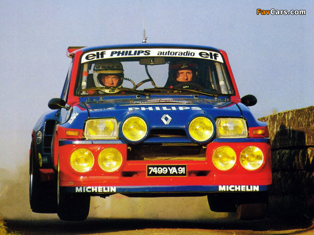Renault Maxi 5 Turbo 1985 photos (640 x 480)