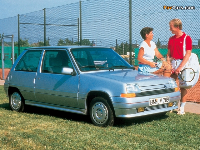 Renault 5 GTX 1987–91 pictures (640 x 480)