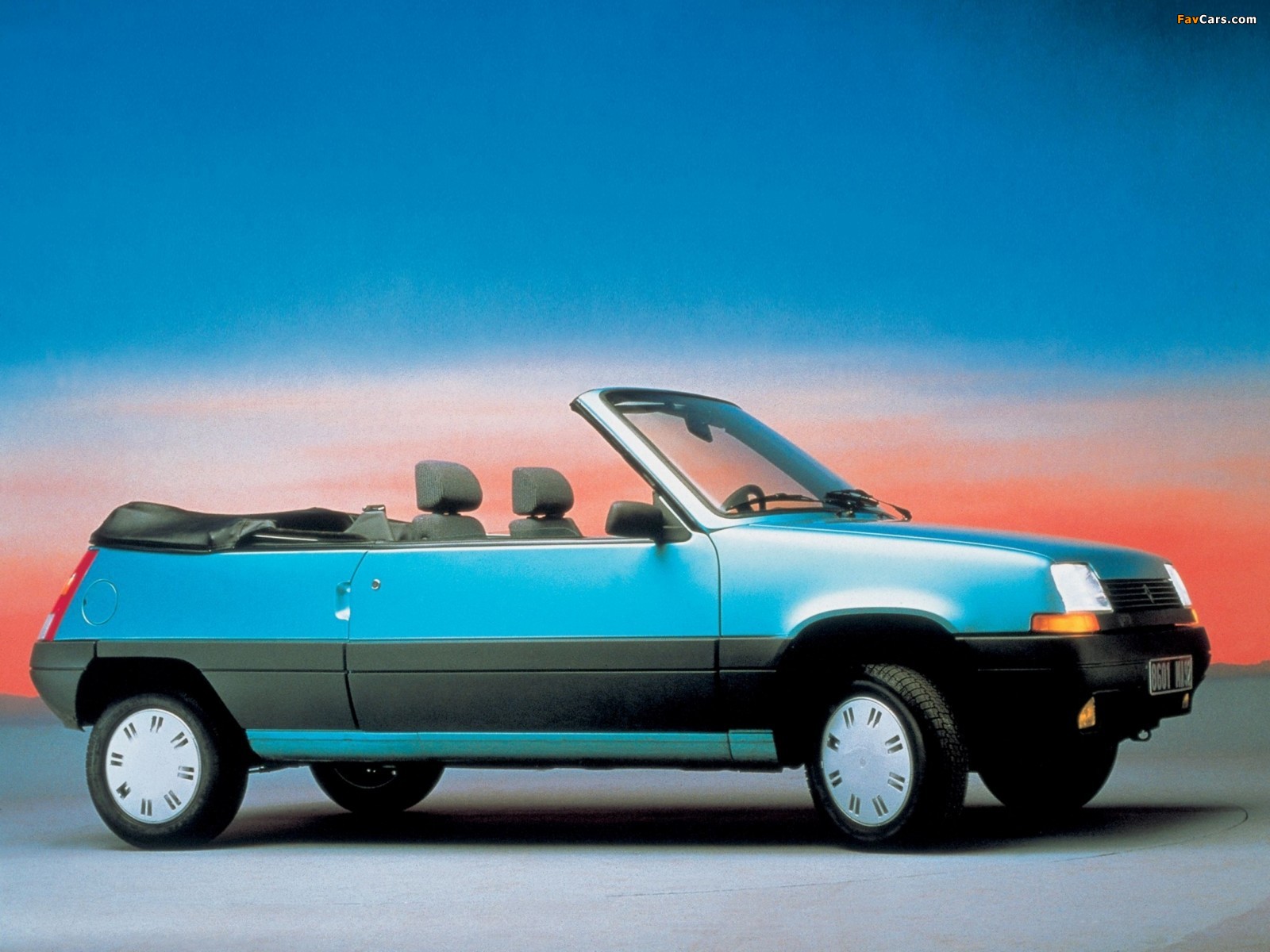 Renault 5 Convertible 1989 photos (1600 x 1200)
