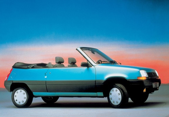 Renault 5 Convertible 1989 photos