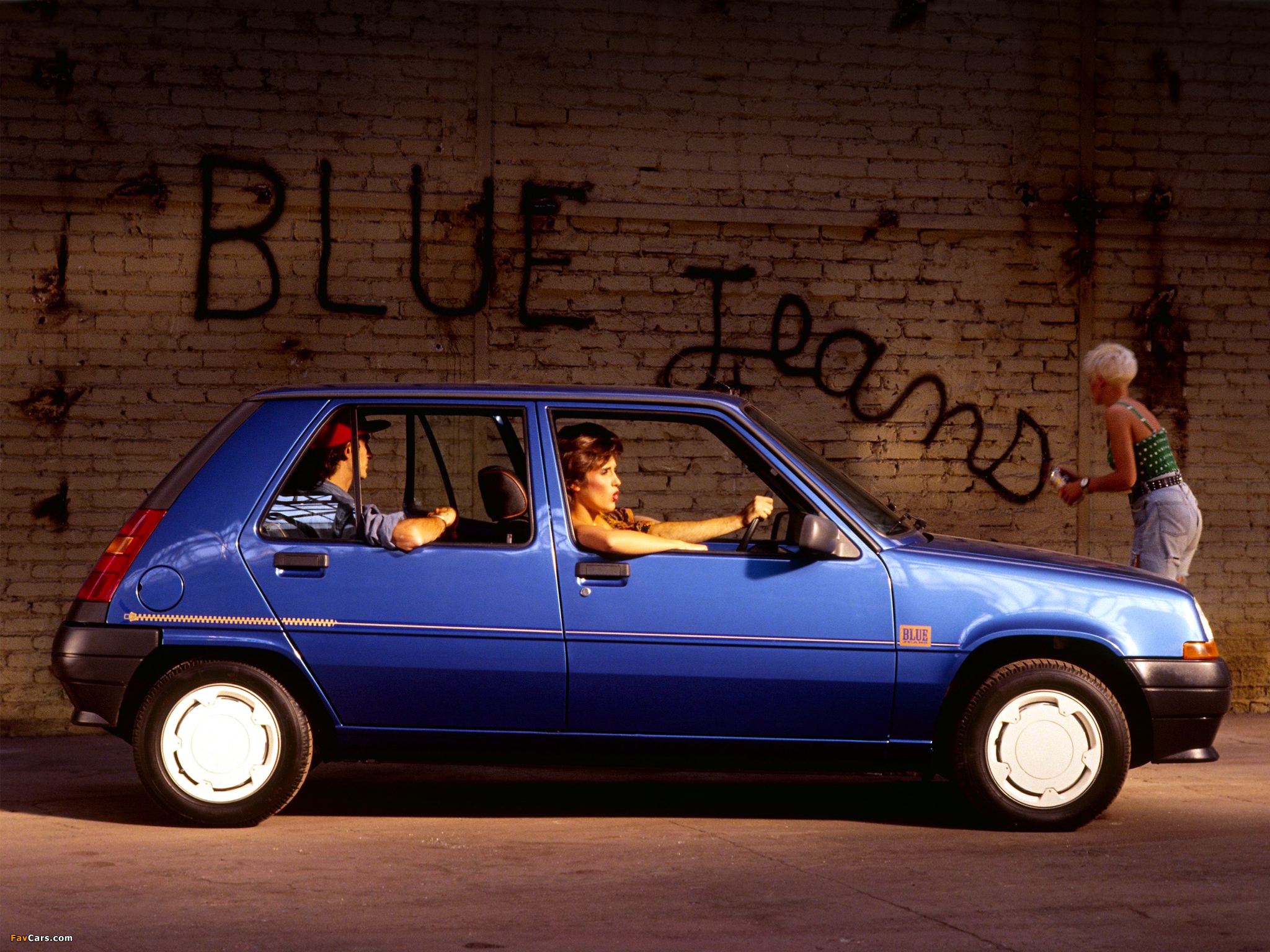 Renault 5 Blue Jeans 1989 pictures (2048 x 1536)