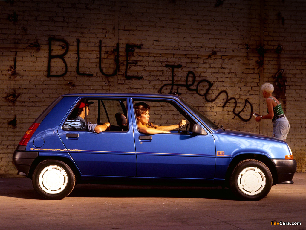 Renault 5 Blue Jeans 1989 pictures (1024 x 768)
