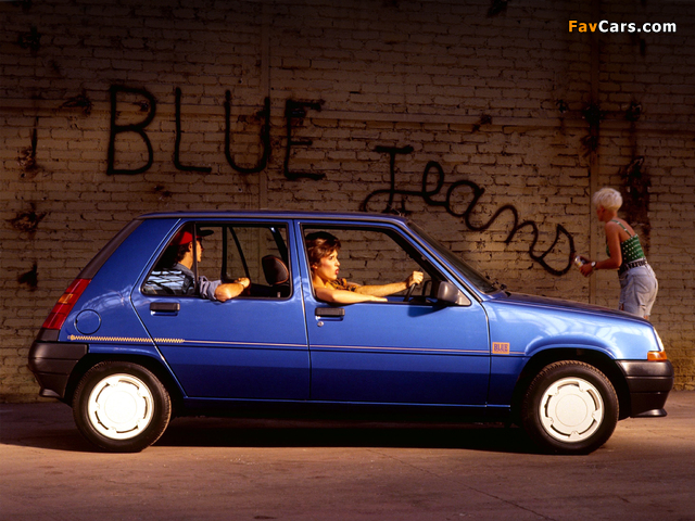 Renault 5 Blue Jeans 1989 pictures (640 x 480)