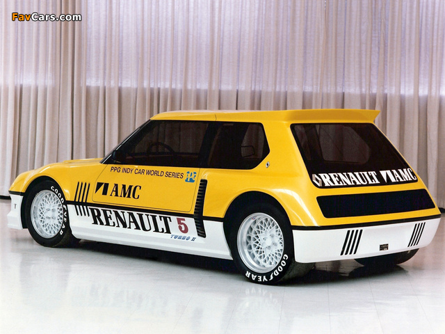 Renault 5 Turbo II PPG Indy Pace Car 1982 wallpapers (640 x 480)