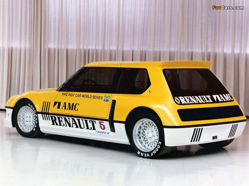 Renault 5 Turbo II PPG Indy Pace Car 1982 wallpapers (800 x 600)