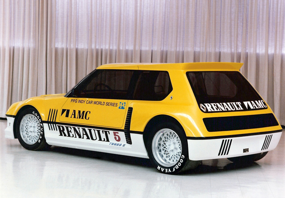 Renault 5 Turbo II PPG Indy Pace Car 1982 wallpapers