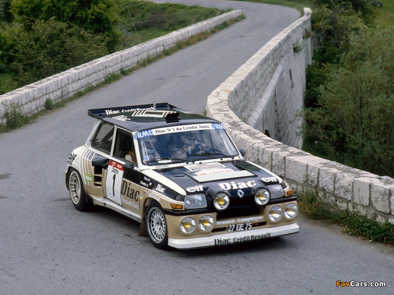 Renault Maxi 5 Turbo 1985 wallpapers (800 x 600)