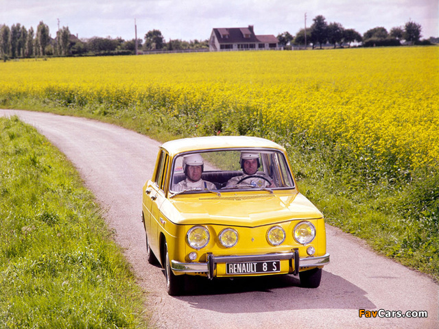 Images of Renault 8 S 1969–71 (640 x 480)