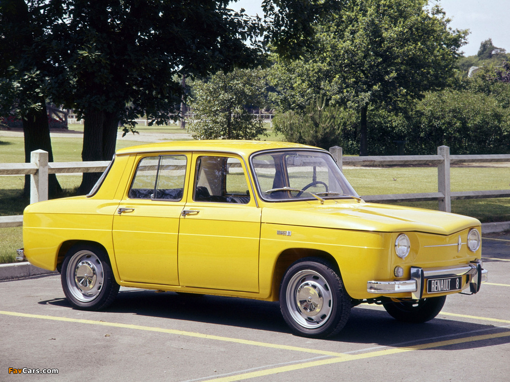 Renault 8 1962–72 photos (1024 x 768)