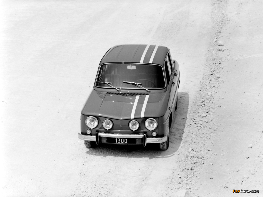 Renault 8 Gordini 1964–70 wallpapers (1024 x 768)
